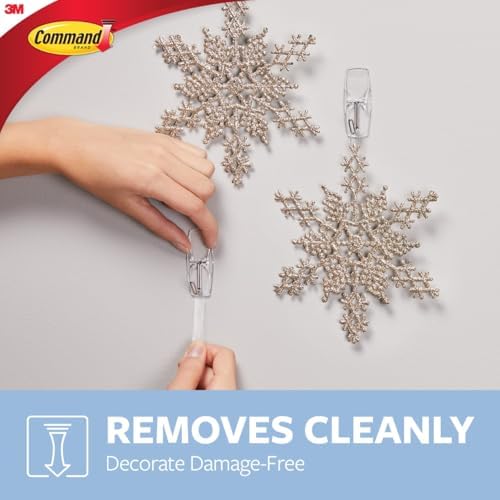 Command Medium Clear Wire Toggle Hooks 6-Piece