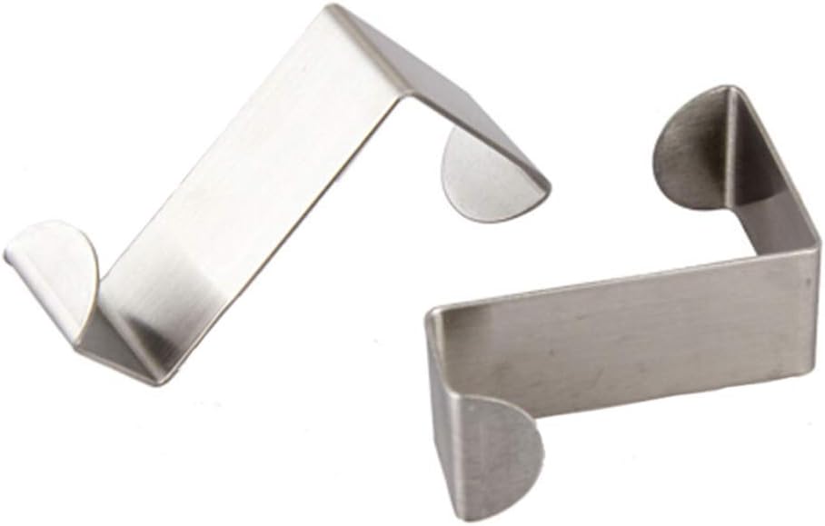 NUOBESTY 10 Pcs Door Hooks for Towels Keys and More