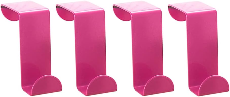 Cabilock 4 Pcs Door Hooks Towel Hangers Keychain Holder