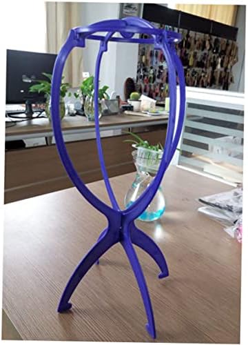 6pcs Durable Wig Stand Holder for Wigs and Hats Collapsible Hair Display Support