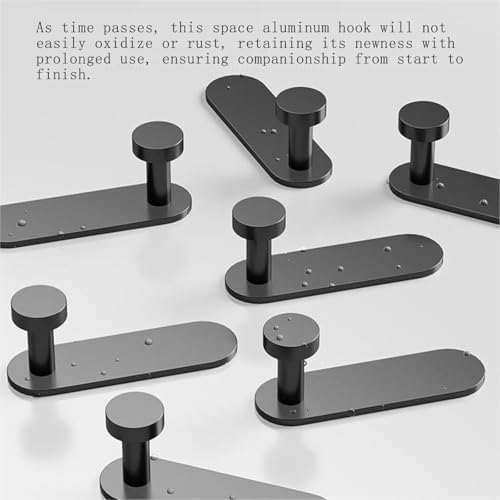 No-Drill Wall Hooks Heavy Duty 33LB 2 Pack
