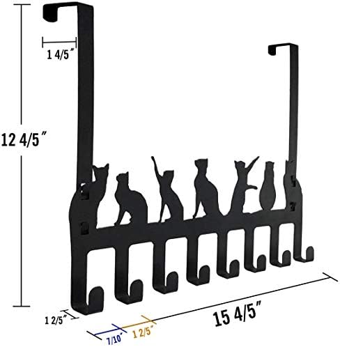 Wintek Over the Door Hook Hanger with 8 Hooks