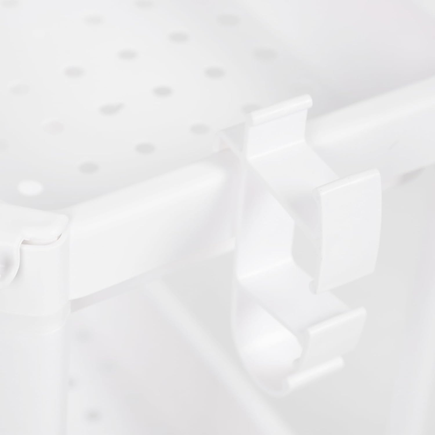 Bathroom Shelf Shower Storage Rack Toilet Organizer Plastic Freestanding White Shelf