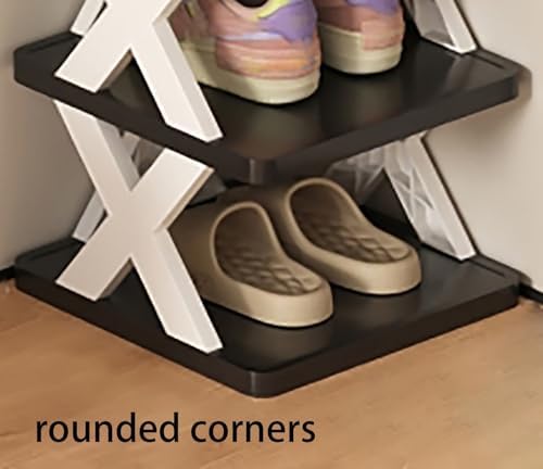 STEPMN 8 Tier Corner Shoe Rack Free Standing