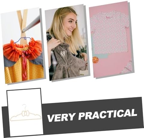 10pcs Non-Slip Bowknot Hangers for Coats and Dresses