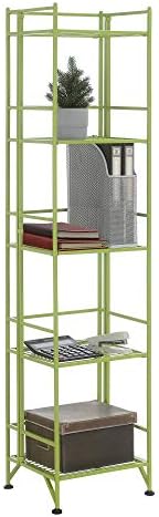 Convenience Concepts Xtra Storage Shelves 5-Tier Folding Metal