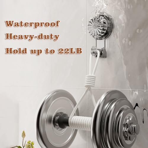 2 Pack Wreath Hanger Heavy Duty Suction Cup Hooks for Windows