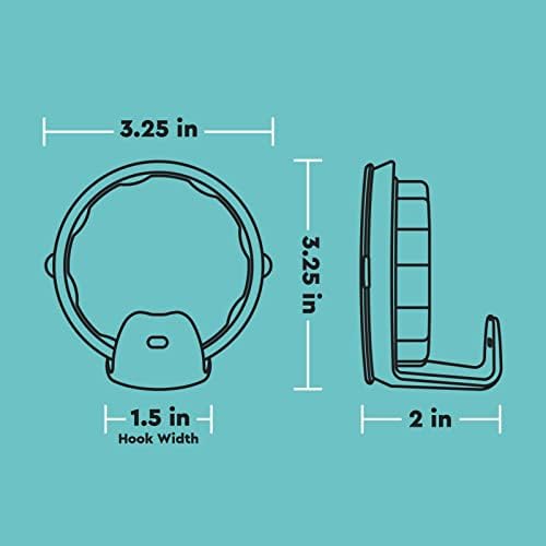 Heavy Duty Suction Cup Wreath Hangers for Front Door