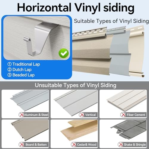 Vinyl Siding Hooks 10 Pack Heavy Duty Hangers