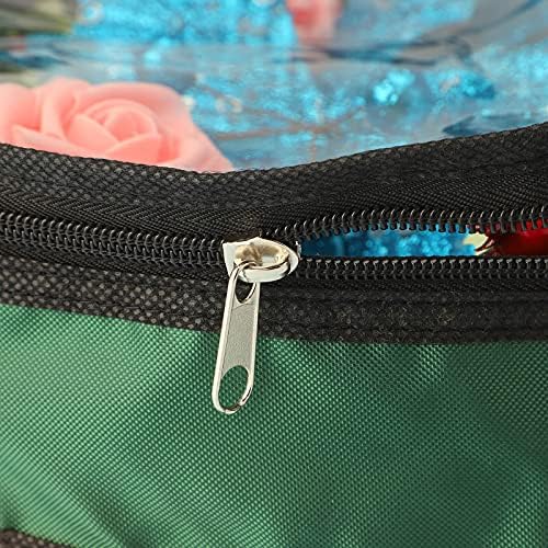 WIVAYE Christmas Wreath Storage Bag 16 Inch Clear Window