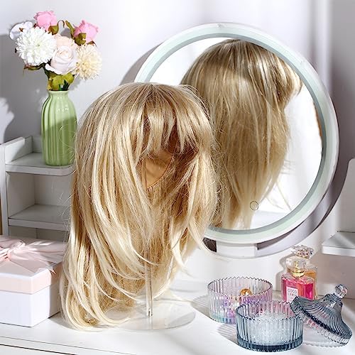 Leinuosen 8 Pcs 12 Hat Stand Display Rack for Hats Wigs and Masks