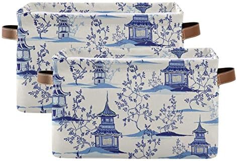 Susiyo Large Capacity Foldable Storage Baskets 2 Pack