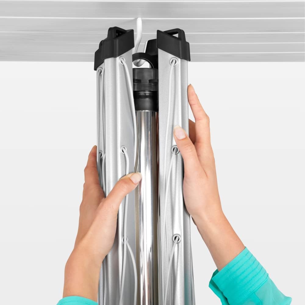Brabantia Lift-O-Matic 4 Arm Clothesline Gray