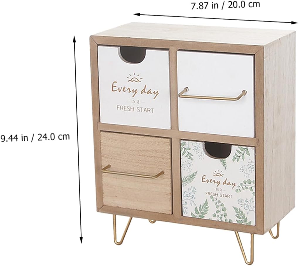 Didiseaon Creative Storage Box for Jewelry Cosmetics and Phones Space Saver