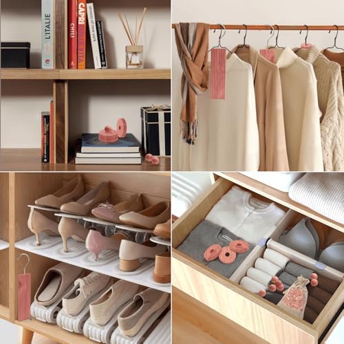 Homode Cedar Blocks for Clothes Storage Set of 30