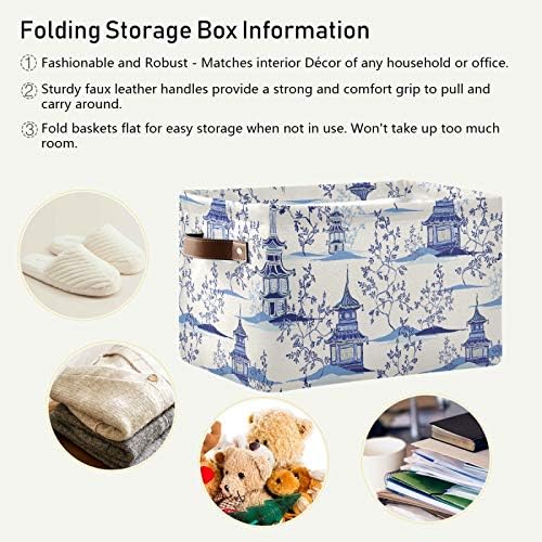 Susiyo Large Capacity Foldable Storage Baskets 2 Pack
