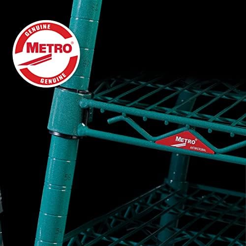 METRO Super Erecta 4 Tier Industrial Wire Shelving Unit with 2000 lbs Capacity