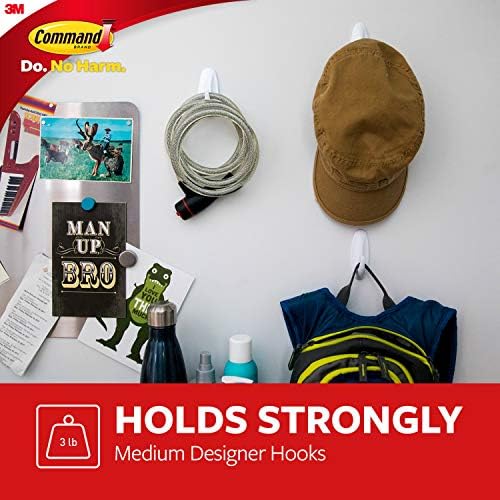 Command Medium Designer Hooks 2 Hooks 4 Strips