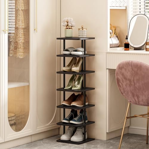 SORCEDAS 7 Tier Vertical Shoe Rack Organizer