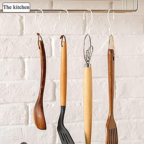 Hotop 36 Pcs S Shaped Stainless Steel Hooks