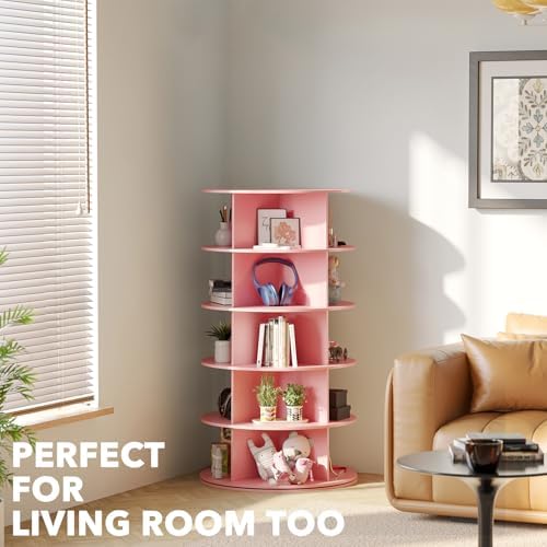 SpaceAid 5 Tier Rotating Shoe Rack Tower