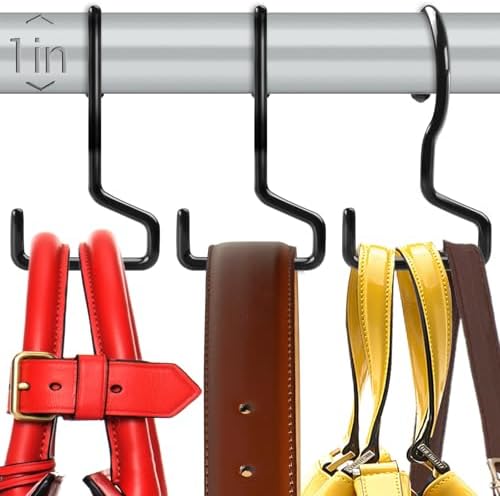 Dapute 8 Pack Twist Design Bag Hanger for Closet