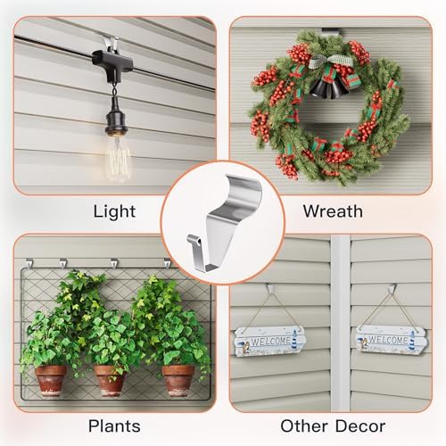 Vinyl Siding Hooks 8 Pack No Drilling Hangers