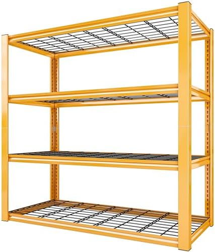 REIBII 4 Tier Heavy Duty Metal Shelving 40 W