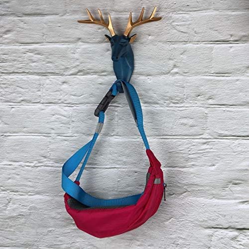 Deer Head Hook Decorative Resin Wall Mount for Bags Keys and More