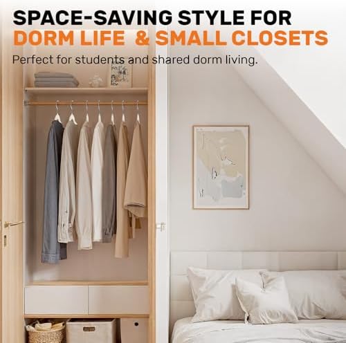 30 Pack Premium Velvet Shirt Hangers with Swivel Hook and Non-Slip Surface