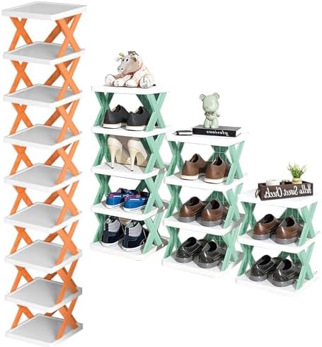 iMounTEK 9 Tier Free Standing Shoe Rack