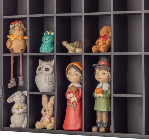 Gallery Solutions Black Wall-Mounted Display Case