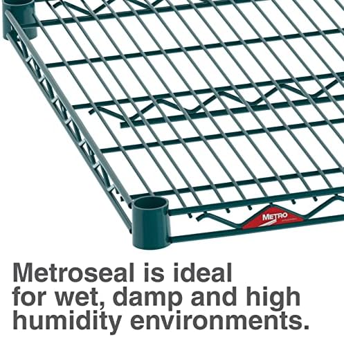 METRO Super Erecta 4 Tier Industrial Wire Shelving Unit with 2000 lbs Capacity