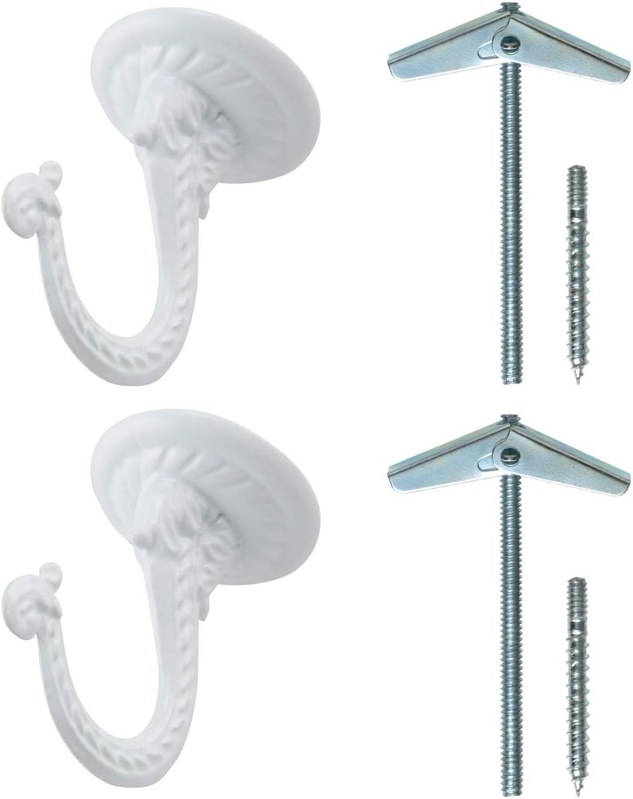 Rocky Mountain Goods Heavy Duty Ceiling Swag Hook 2 Pack