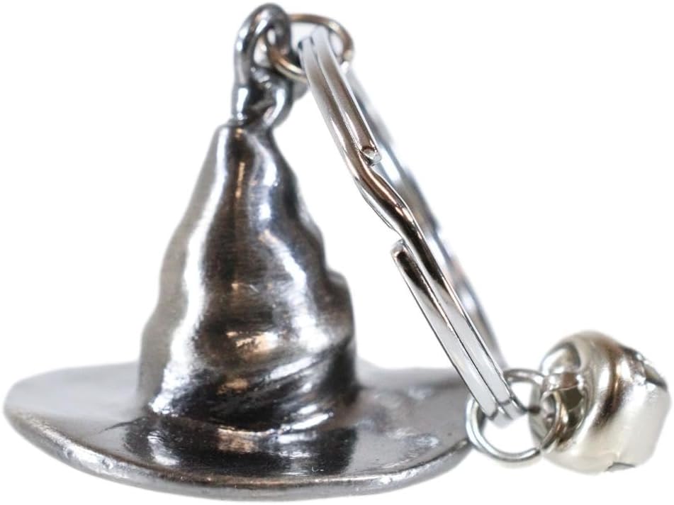 Ebros Gift Set Of 2 Witch Hat Keychains With Bells