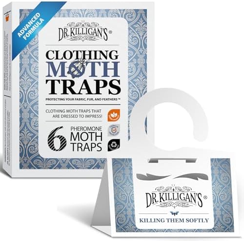 Dr Killigans Premium Double Potent Moth Traps with Pheromones 6 Pack