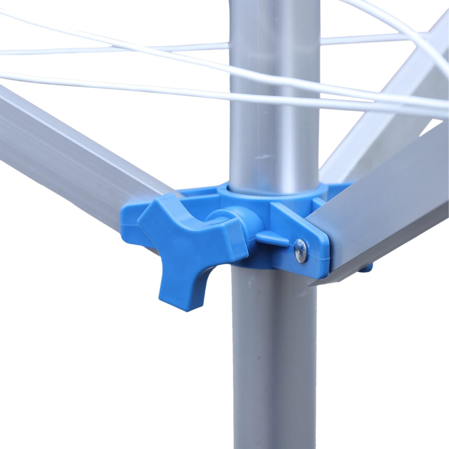 Oiveinya Adjustable Folding Clothesline Rack for Indoor and Outdoor Use