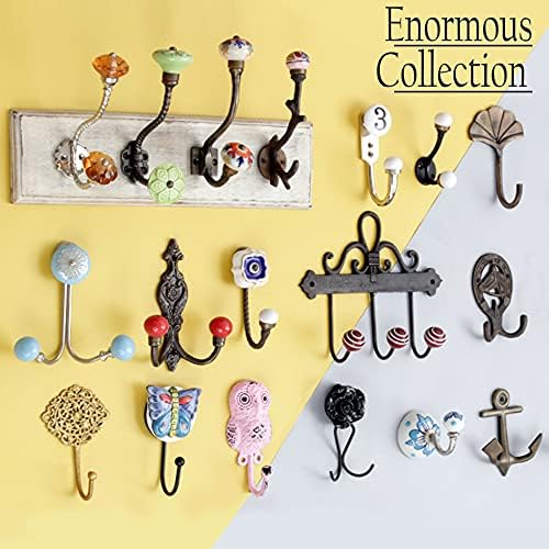 Indian Shelf 2 Pack Red Wall Hooks