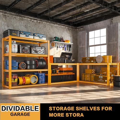 REIBII 4 Tier Heavy Duty Metal Shelving 40 W