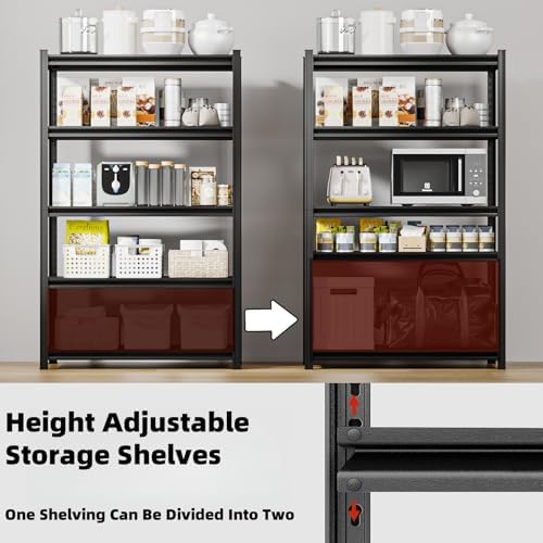 84 Inch Heavy Duty Garage Shelving 6 Tier Storage Unit