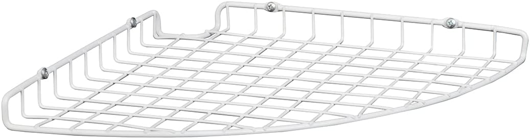 ClosetMaid Corner Shelf Organizer White 12x12 Inches