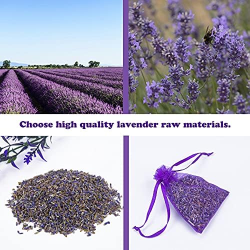 24 Pack Moth Repellent with Cedar and Lavender Sachets for Closets and Drawers