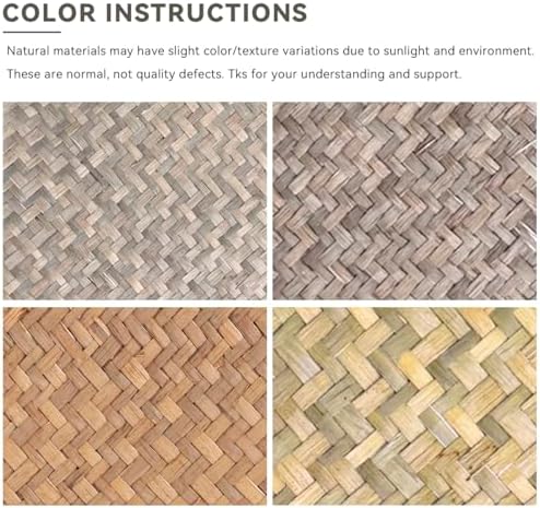 Nonam Handwoven Seagrass Storage Bin Set of 3