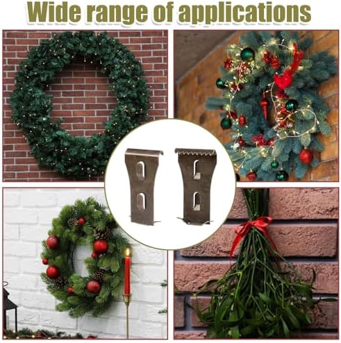 8 Pieces Brick Wall Hooks for Hanging Decorations