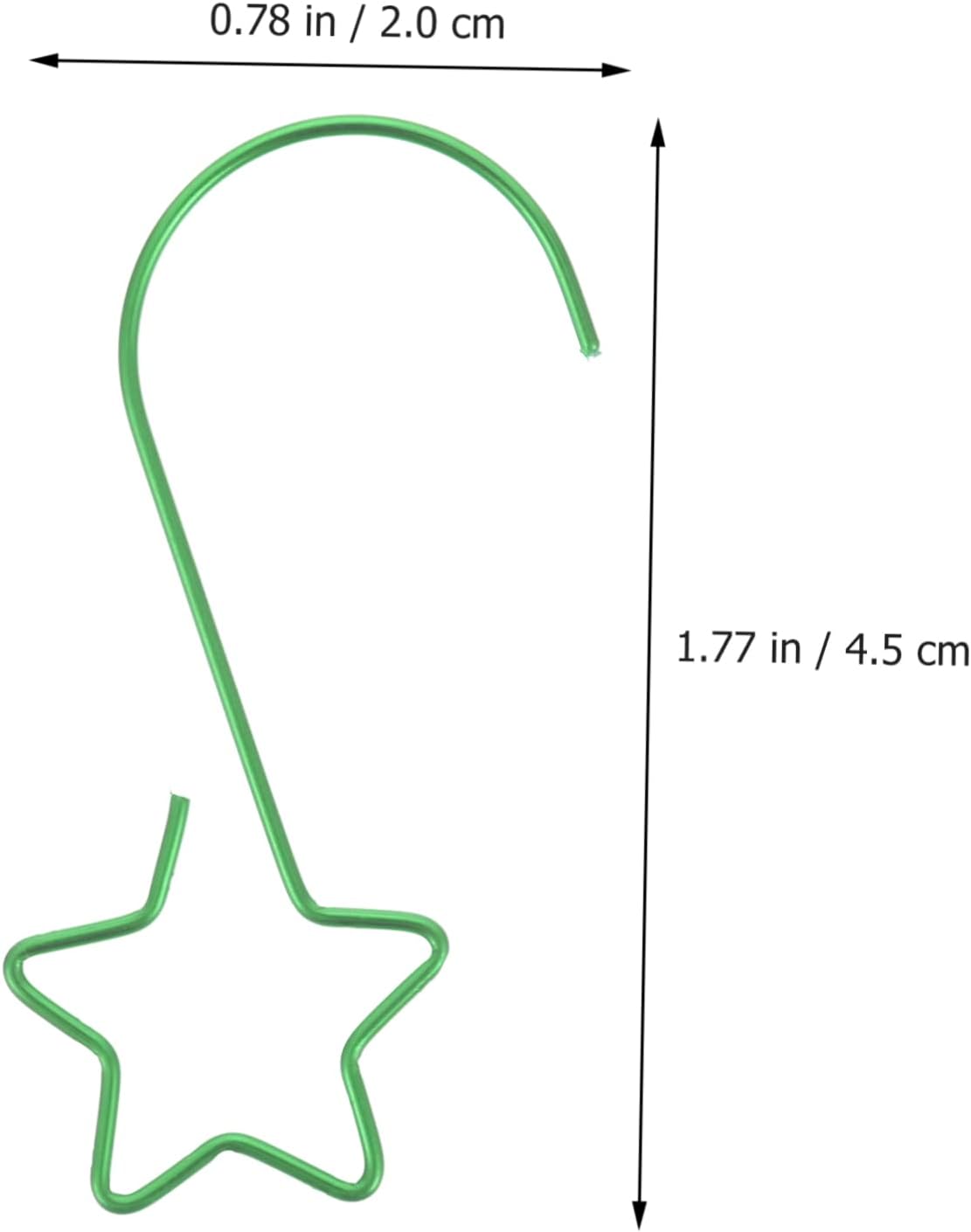 2 Packs Christmas Wreath Hooks Metal Decorations for Festive Decorations