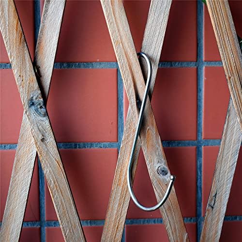 Stainless Steel S Hooks 12 Pack 6 Inch Rusted Proof