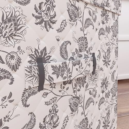 Martha Stewart Bedford Floral Storage Boxes Set of 2