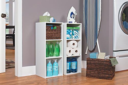 ClosetMaid 8987 3-Shelf Stackable Organizer White