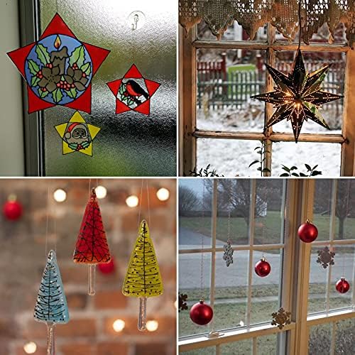 Piutouyar 20Pcs Clear Suction Cup Hooks 30mm Plastic Sucker Pads for Home Use