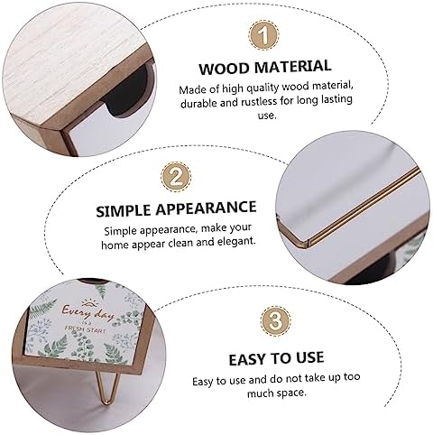 Didiseaon Creative Storage Box for Jewelry Cosmetics and Phones Space Saver